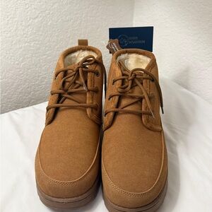 White Mountain Genuine Suede Leather Boots with Plush Lining Size 11